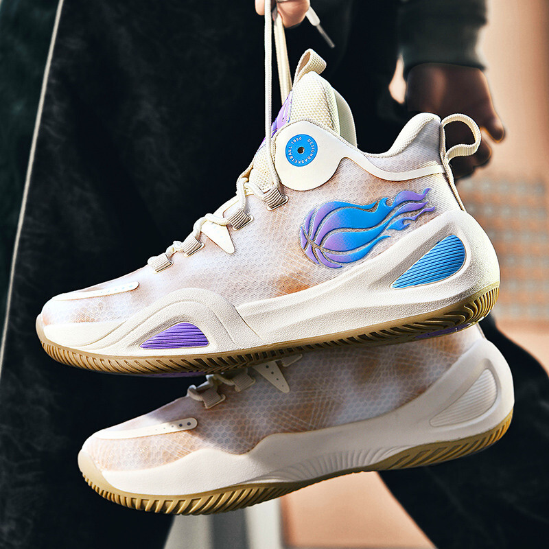 Dragon New Year Red висококачествени мрежести дишащи баскетболни обувки мъжки практични устойчиви на износване маратонки тренировъчни обувки