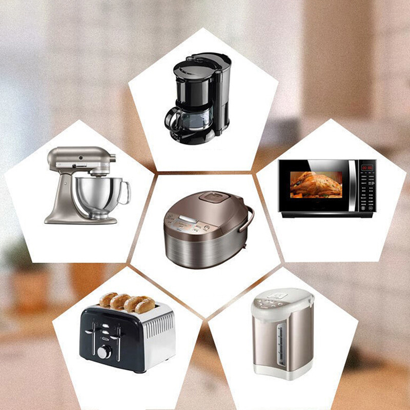 Органайзер за кабели за уреди Модернизирана кухненска машина за навиване на кабели Управление на кабели Опаковка Държач Комплект въздушен фритюрник Кафеварка Фиксатор на тел