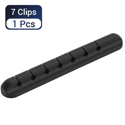 Kábelrendező szilikon támogatás Micro USB Type-C kábel asztali rendezőtartó egér billentyűzethez fejhallgató kábelrendező