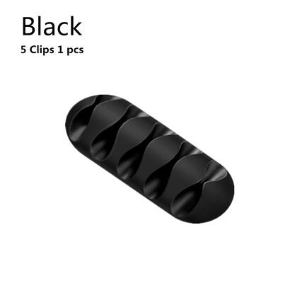 Szilikon USB kábelrendező Usb kábeltekercselő asztali kezelőkapcsok kábeltartó egérhez fejhallgató vezetékes rendszerező védő