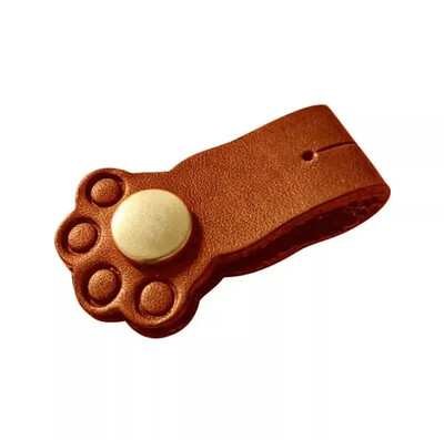 Kawaii Cat Paw kábelkapcsok fülhallgató USB töltő adatvonal rögzítő kábelvédő kapcsok kábeltekercselő irodai asztalrendező