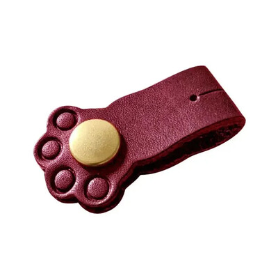 Kawaii Cat Paw kábelkapcsok fülhallgató USB töltő adatvonal rögzítő kábelvédő kapcsok kábeltekercselő irodai asztalrendező