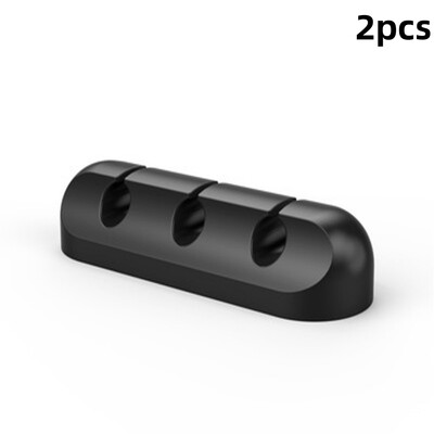 Kábelrendező szilikon támogatás Micro USB Type-C kábel asztali rendezőtartó egér billentyűzethez fejhallgató kábelrendező