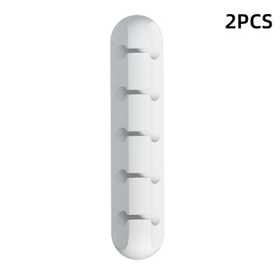 Kábelrendező szilikon támogatás Micro USB Type-C kábel asztali rendezőtartó egér billentyűzethez fejhallgató kábelrendező