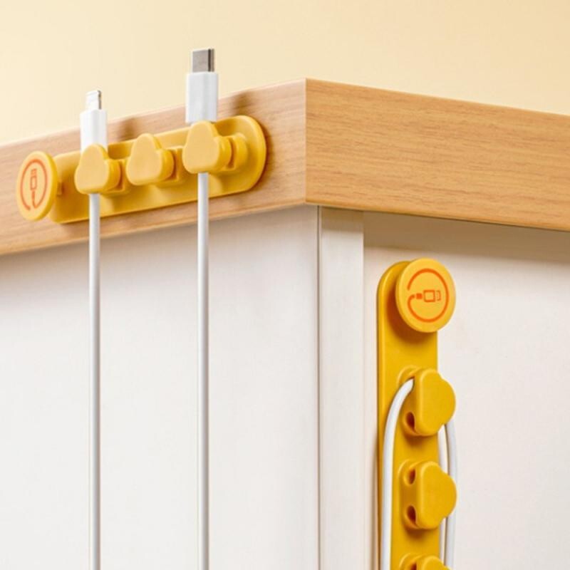 Офис настолен органайзер Иновативен органайзер без нокти, без пробиване, многожична паста, преносим органайзер, спестява място, здраво затяга, издръжлив