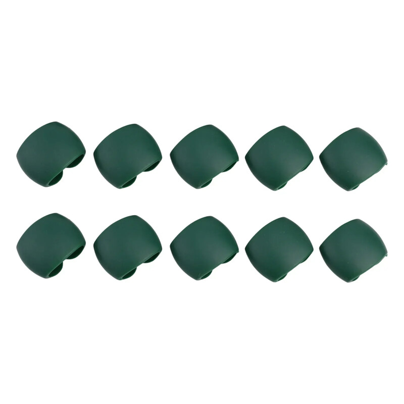 10PCS Cable Manager Щипки Силиконова намотка за кабели и органайзер Закопчалка за слушалки Аксесоари за бюро Органайзери за кабели