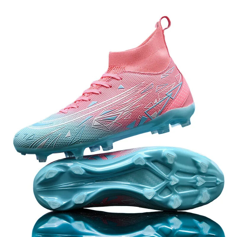 Модерни високи футболни обувки с дълги шипове Ag младежки студентски тренировъчни обувки Части за мотоциклетно оборудване
