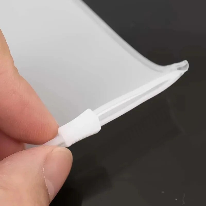 5/1 бр. Матов прозрачен кабел за зарядно устройство Защитни чанти за съхранение Пластмасова опаковка Преносим калъф за органайзер за кабели Торбички за многократна употреба