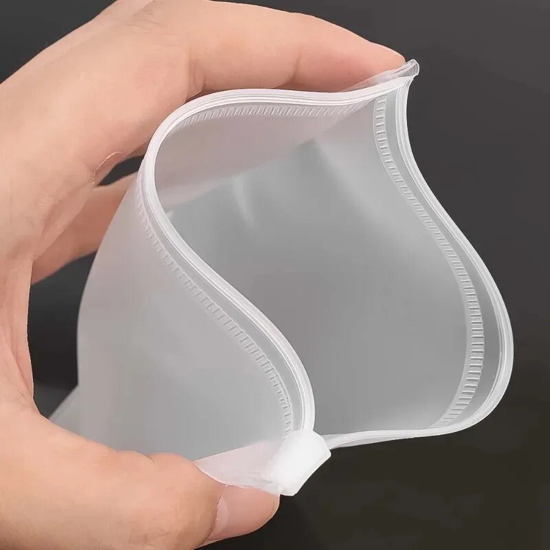 5/1 бр. Матов прозрачен кабел за зарядно устройство Защитни чанти за съхранение Пластмасова опаковка Преносим калъф за органайзер за кабели Торбички за многократна употреба