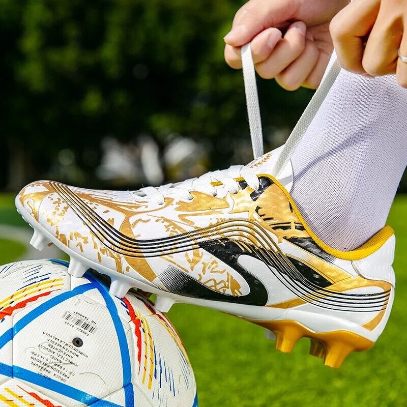 Мъжки футболни обувки AF/FG Футболни бутонки Висококачествени дишащи футболни обувки Тренировка Тревни маратонки Мъжки футболни обувки