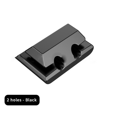 1/5 db szilikon kábeltartó klipek Kábelkezelő kábel rendszerező klip öntapadós asztali USB töltőkábel éjjeliszekrényhez