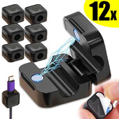 2024-es új mágneses kábelrendező kapocs USB kábelkezelő csévék asztali öntapadó vezetékes fülhallgató védő tartó