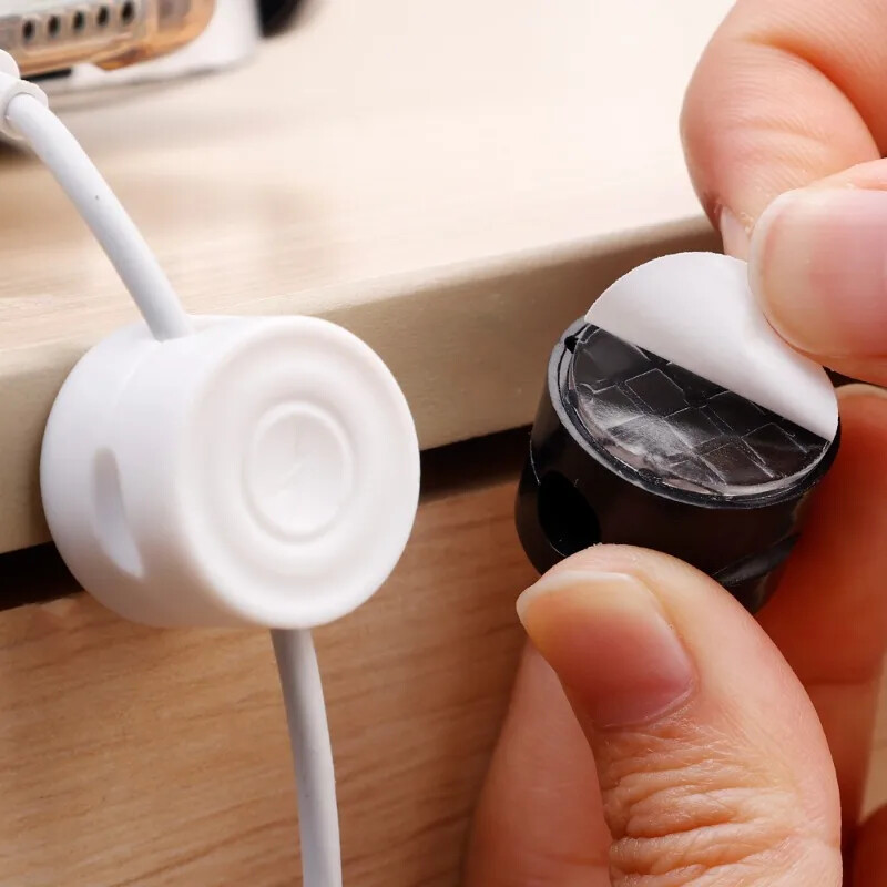 Univerzalne kopče za organizatore magnetskih kabela Samoljepljivi držač za žice Keeper Kućni ured Stolni automobil Stezaljka za držanje zidnog kabela