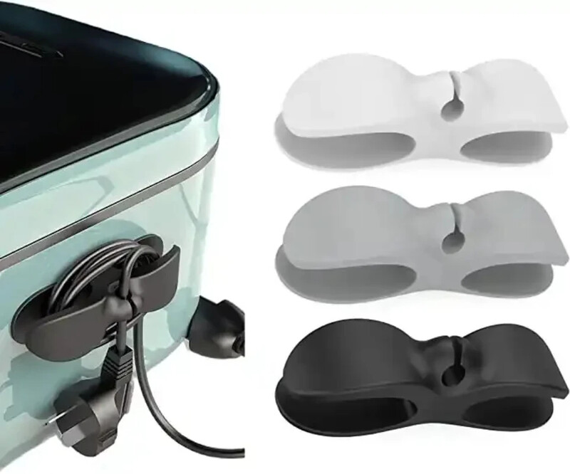 Organizator za namotavanje kabela za kuhinjske aparate Omotač za kabele Stezaljke za držanje kabela Držač za fritezu Aparat za kavu Učvršćivač žice