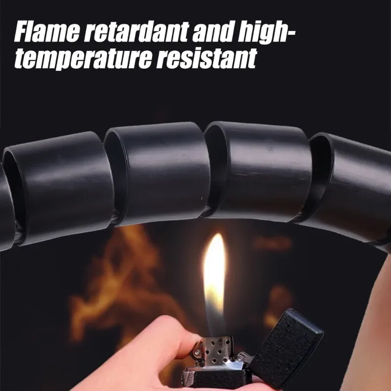 Fleksibilni proširivi navlaka za cijev kabela 2M Organizatori kabela za omotavanje žice Uredski dom Ispod stola Sakrivač cijevi za kabel za TV PC Računalo