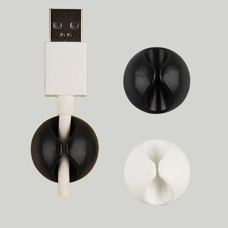 Mini organizator za namatanje kabela od 10 komada, USB kabel za punjenje, kopče, uredan organizator, držač kabela, štitnici u kućnom uredu u automobilu