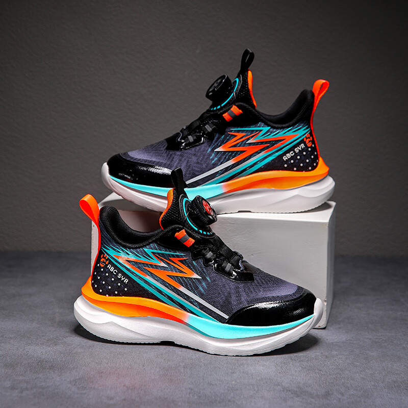 Originalūs madingi vaikiški krepšinio bateliai, itin lengvi, amortizuojantys, kvėpuojantys, neslystantys vaikiški sportiniai bateliai