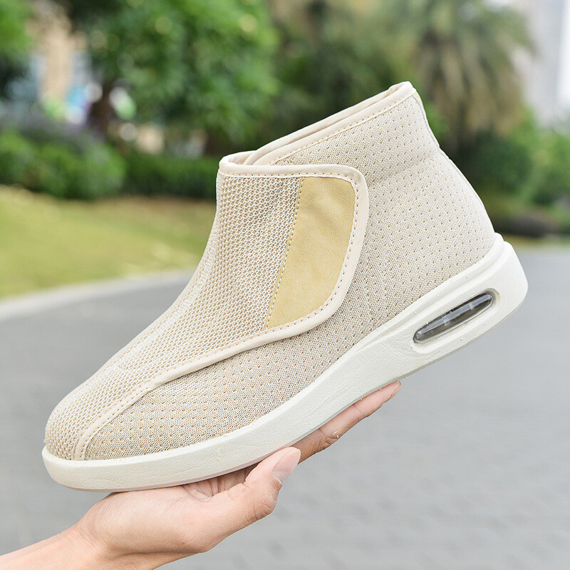 Ležerne muške ortopedije Široka stopala Cipele natečene Cipele za hodanje Tople vunene čizme Izvrnuće palca Meke udobnosti Prilagodba Oporavak od dijabetesa