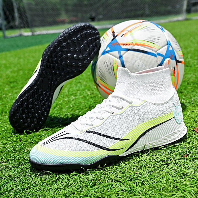 Nove muške ženske nogometne tenisice, profesionalne duge šiljke, kopačke za treniranje gležnja, sportske tenisice, visokokvalitetne TF/FG vanjske trave