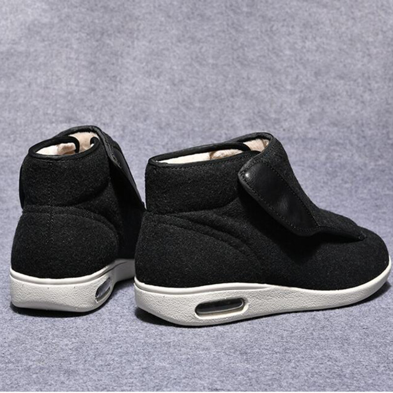 Cipele za hodanje Tople vunene čizme Ležerne muške Ortopedija Široka stopala Natečena cipela Everzija palca Meka Udobnost Prilagodba Oporavak od dijabetesa