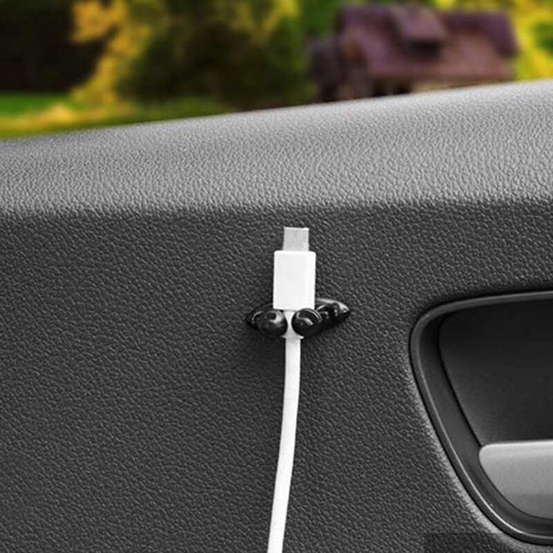 Završne kopče za žice, kopče za fiksne vodove, 8 kom, držači za žice i kabele, kopče za kravate, držači, organizatori, kopče za kabele