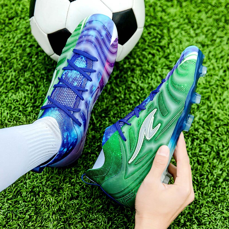 Muške kopačke Jednobojne duge kopačke za nogomet Muške dječje prozračne nogometne tenisice Muške neklizajuće kopačke za trening