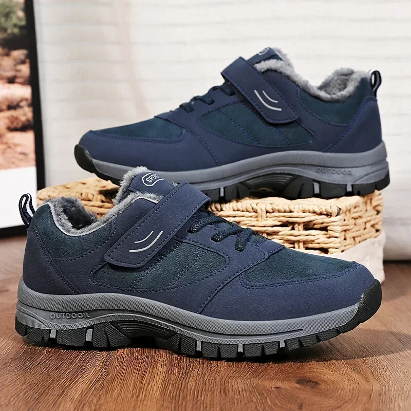 Muške čizme Zimske novosti Pamučne čizme za srednje i starije osobe Vodootporne čizme za snijeg Čizme za snijeg za hodanje Cipele za starije osobe