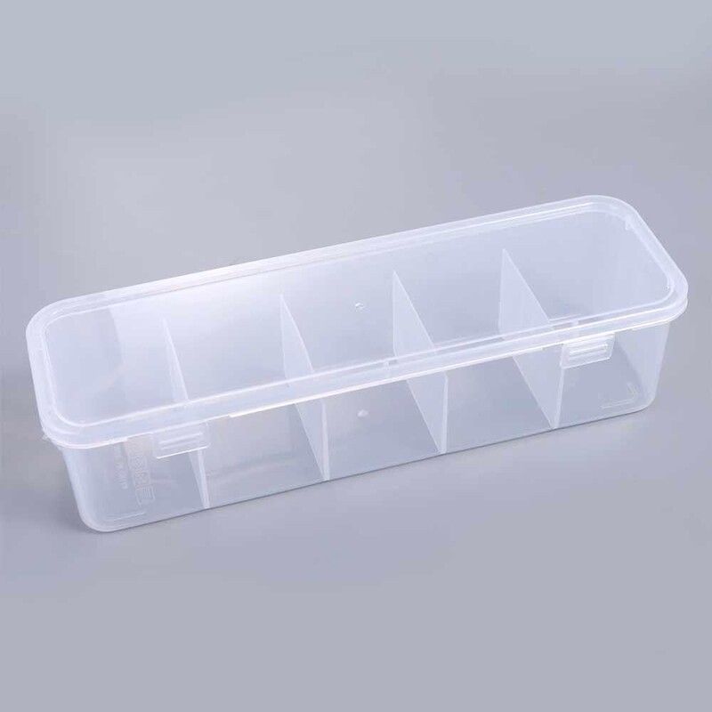 Vodootporna kutija za pohranjivanje podatkovnog kabela Preklopni poklopac otporan na prašinu Spremnik za kabel Plastični prozirni držač kabela Nakit