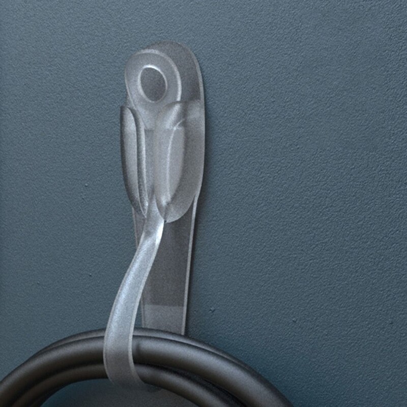 Novi organizator žičanih kabela Tidy Stezaljke za upravljanje Držač Ljepljivi omot za pohranjivanje kabela Namotač za kuhinjske aparate Računalni fiksator