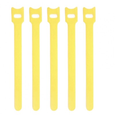 100Pcs Ανθεκτική ζώνη διαχείρισης καλωδίων Ανθεκτική στη φθορά Οργανωτής καλωδίων Ρυθμιζόμενη συγκράτηση Ιμάντας κουρτίνας απλής λειτουργίας