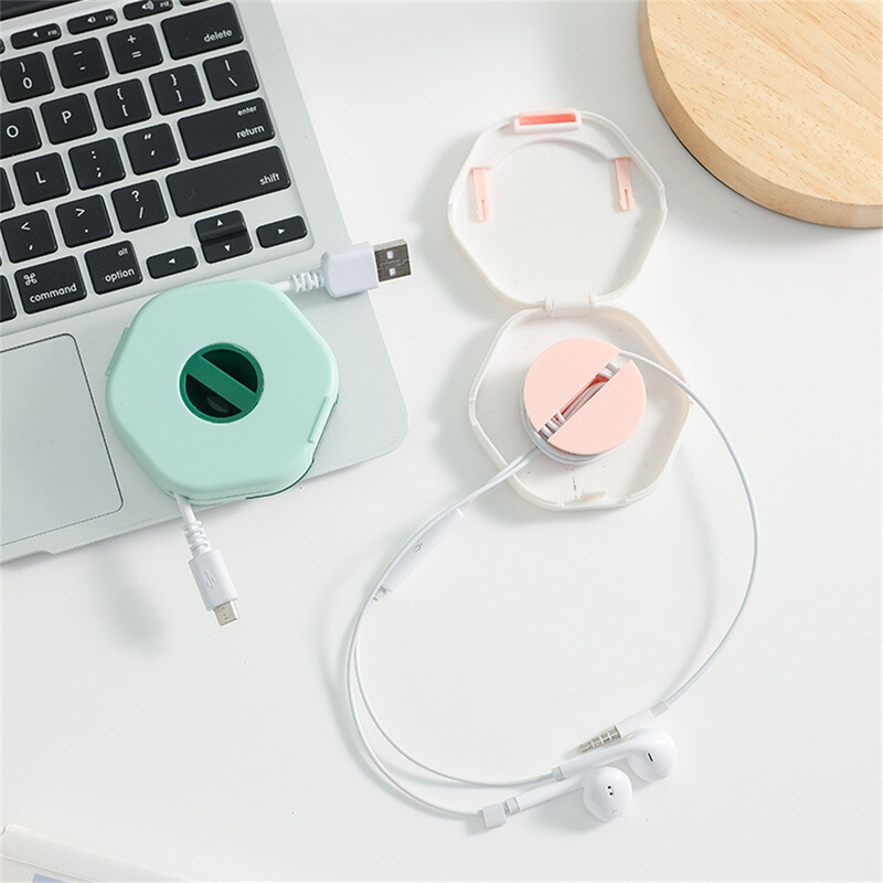 Kabel za punjenje Kutija za pohranu Korisna Jednostavna za nošenje Štedi prostor Uredan i uredan Višenamjenski dizajn Organizacija stola Izdržljiv