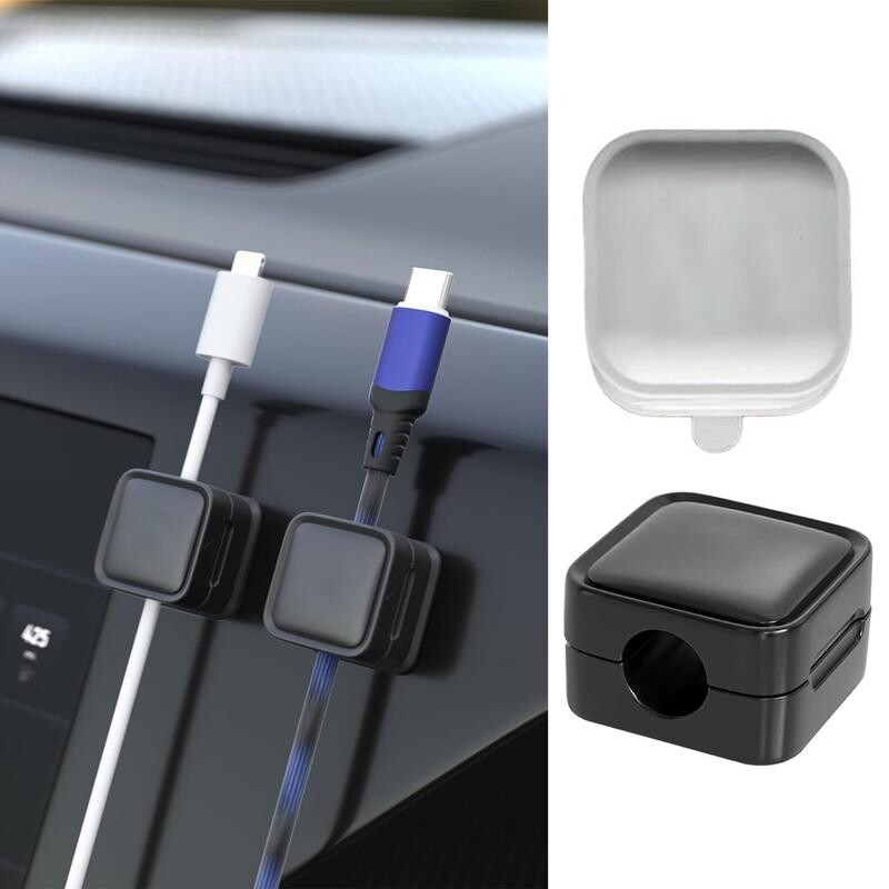 Magnetski kabeli za upravljanje 6X ljepljivi držači za žice za kabele ispod stola za kabele za kuhinjske aparate Pomoćnik za kabele