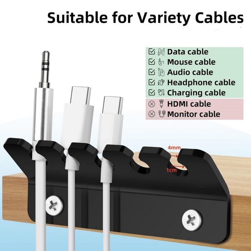 Stezaljke za držanje kabela Stezaljka za držanje akrilnog kabela Alat za pohranu kabela od akrilnog materijala za kabele za punjenje mobilnih telefona Mreža
