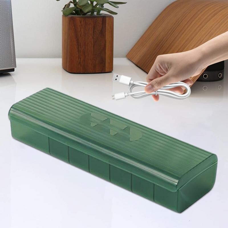 Kutija za pohranu podatkovnog kabela 7 odjeljaka Stolna kutija za upravljanje kabelima Organizator kabela za punjenje s poklopcem Kutija za organizator kabela Stol