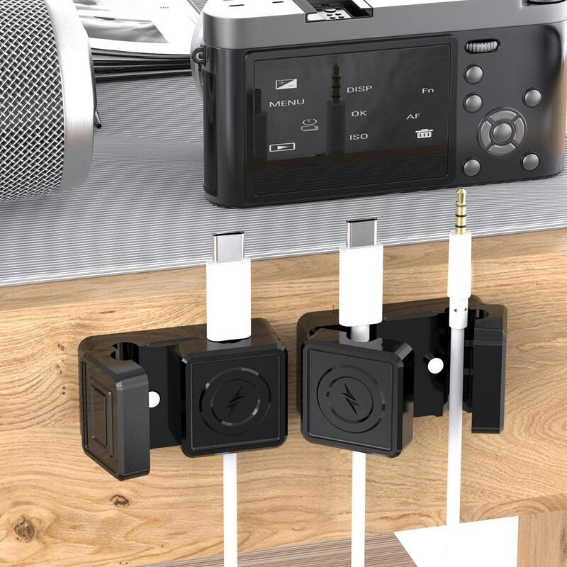 Stezaljke za zidne žice Magnetski organizator kabela Stezaljke ispod stola Ljepljivi držač žice Magnetski organizator kabela s dvostrukim otvaranjem Vezica za kabel