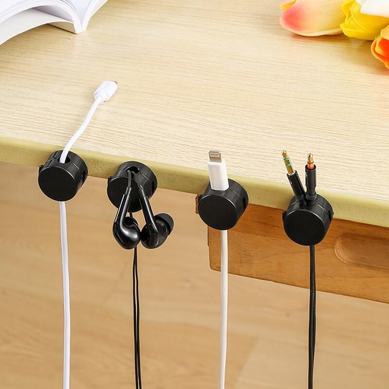 Držač za držač kabela Držač za držač žice Držač za žice Ljepljivi držač za kabele za kućni auto stol