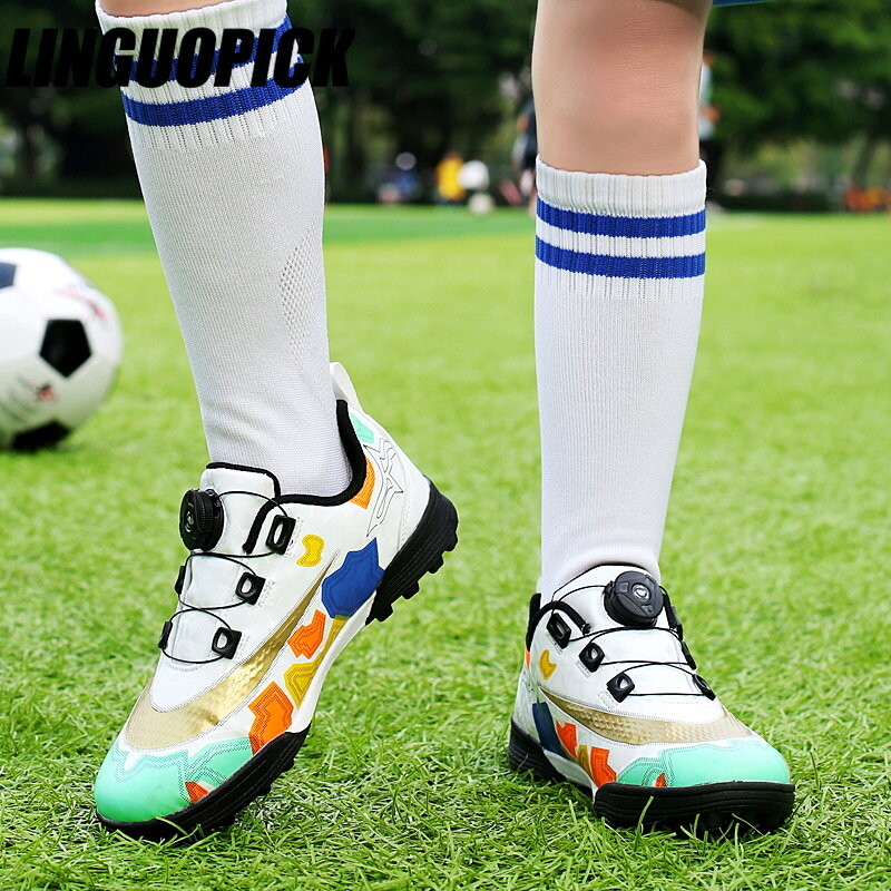 nogometne tenisice za djecu studentske nogometne kopačke TF niske gležnjeve nogometne kopačke Outdoor Grass Multicolor Training Match Sneakers