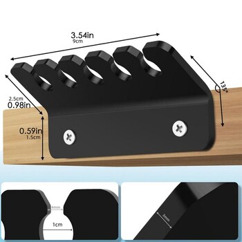 Κλιπ διαχείρισης καλωδίων Cord Organizer Κλιπ διαχείρισης Ακρυλικό υλικό Εργαλείο αποθήκευσης καλωδίου για καλώδια φόρτισης κινητών τηλεφώνων