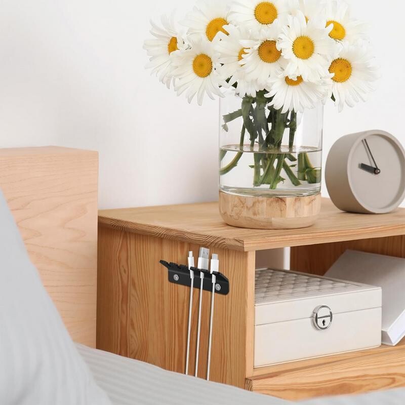 Stezaljke za držanje kabela Organizator kabela Stezaljka za upravljanje akrilnim materijalom Alat za pohranu kabela za kabele za punjenje mobilnih telefona