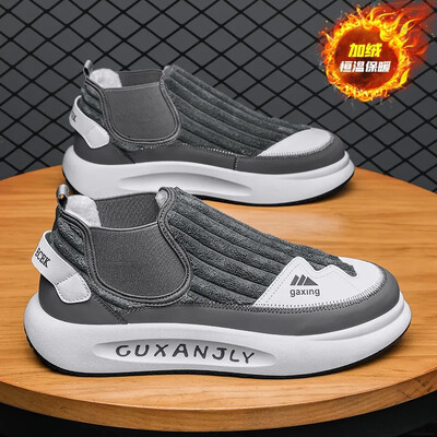 Casual Sneaker Χειμερινά αθλητικά παπούτσια για άντρες Μποτάκια ανδρικά casual παπούτσια Loafers Sports and Leisure Ανδρικά πάνινα παπούτσια με βαμβακερή επένδυση