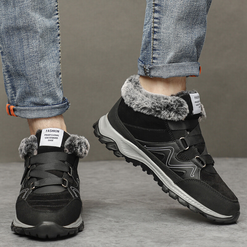 Muške čizme Muške zimske cipele Modne čizme za snijeg Zimske tenisice Gležnjače Muške cipele Zimske čizme Obuća Obuća za hodanje na otvorenom