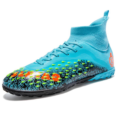 2024 Fashion New High Top Παπούτσια ποδοσφαίρου ενηλίκων AG/FT Αντιολισθητικά και ανθεκτικά στη φθορά νεανικά παπούτσια προπόνησης ποδοσφαίρου εξωτερικού χώρου