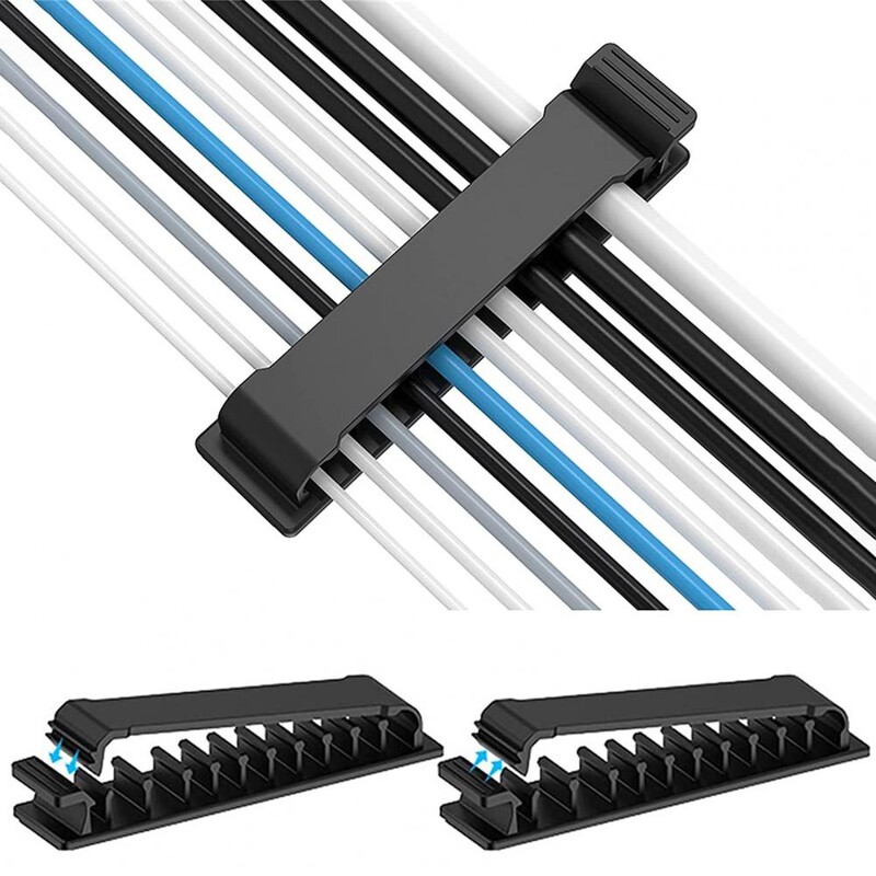 Suurepärane ja hõlpsasti paigaldatav kauakestev seinajuhtme korraldaja kaablihaldus kõrvaklappide kaabliklambrite kaabliorganisaatorite jaoks