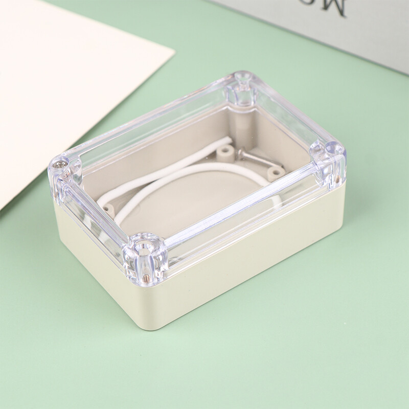 1 tk plastist veekindel läbipaistev välimine alarmkasti korpus turvamoodul, kest DIY Project elektrooniline