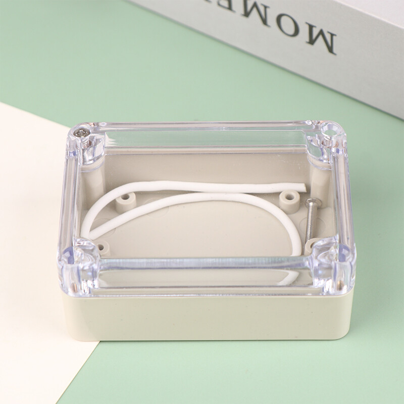 1 tk plastist veekindel läbipaistev välimine alarmkasti korpus turvamoodul, kest DIY Project elektrooniline