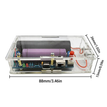 3,6-6V σε 1000KV DC Γεννήτρια Υψηλής Τάσης Πίνακας ώθησης μετατροπέα μετασχηματιστή υψηλής τάσης Πακέτο μονάδας κιτ DIY Διασύνδεση τύπου c