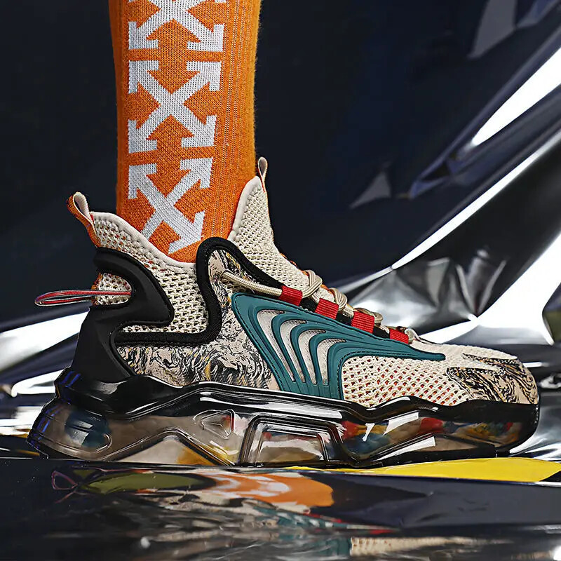 Ljetne sportske muške ležerne tenisice Prozračne cipele za muškarce Jeftino rasprodaja Dostava u korejskom stilu Košarkaški trendovi Rasprodaja 2024.