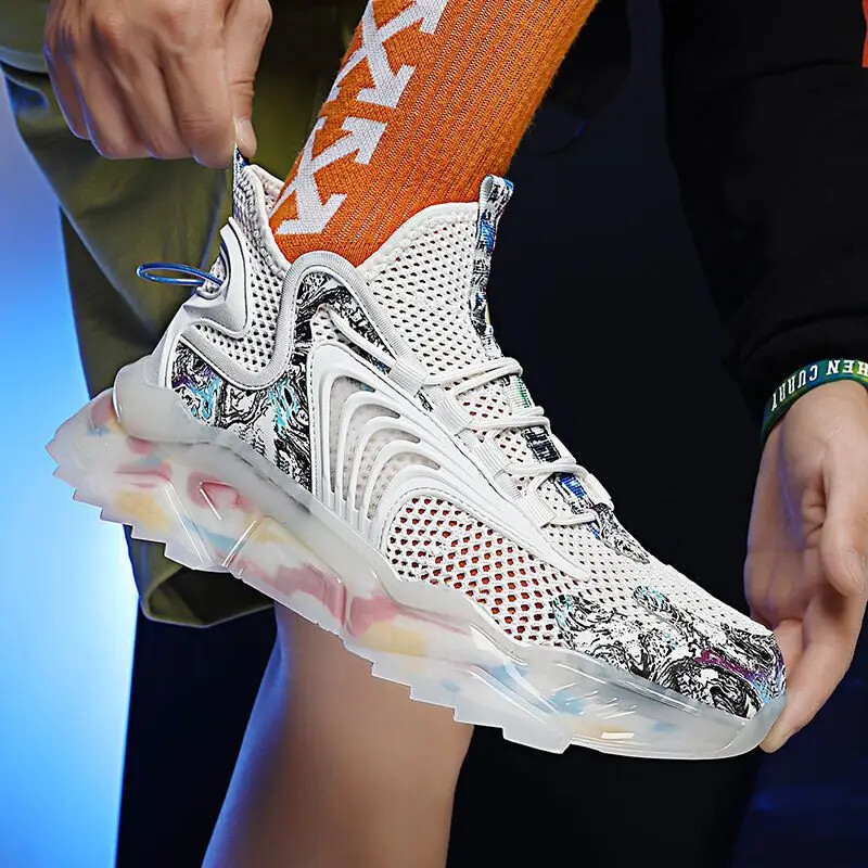 Ljetne sportske muške ležerne tenisice Prozračne cipele za muškarce Jeftino rasprodaja Dostava u korejskom stilu Košarkaški trendovi Rasprodaja 2024.