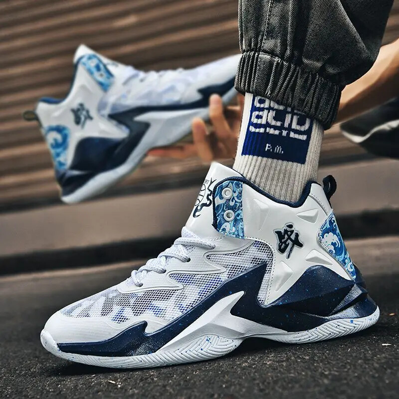 Lagane muške ležerne tenisice Košarkaški trendovi 2024. Prozračne cipele za muškarce Trčanje Na rasprodaji Udobne 39 Korean Jogging Gym