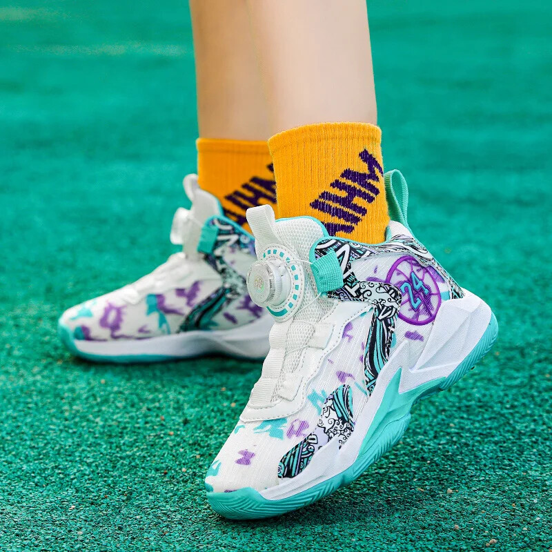 Dječja sportska obuća Košarkaška obuća za dječake Nova dječja marka košarkaške obuće prozračne i udobne